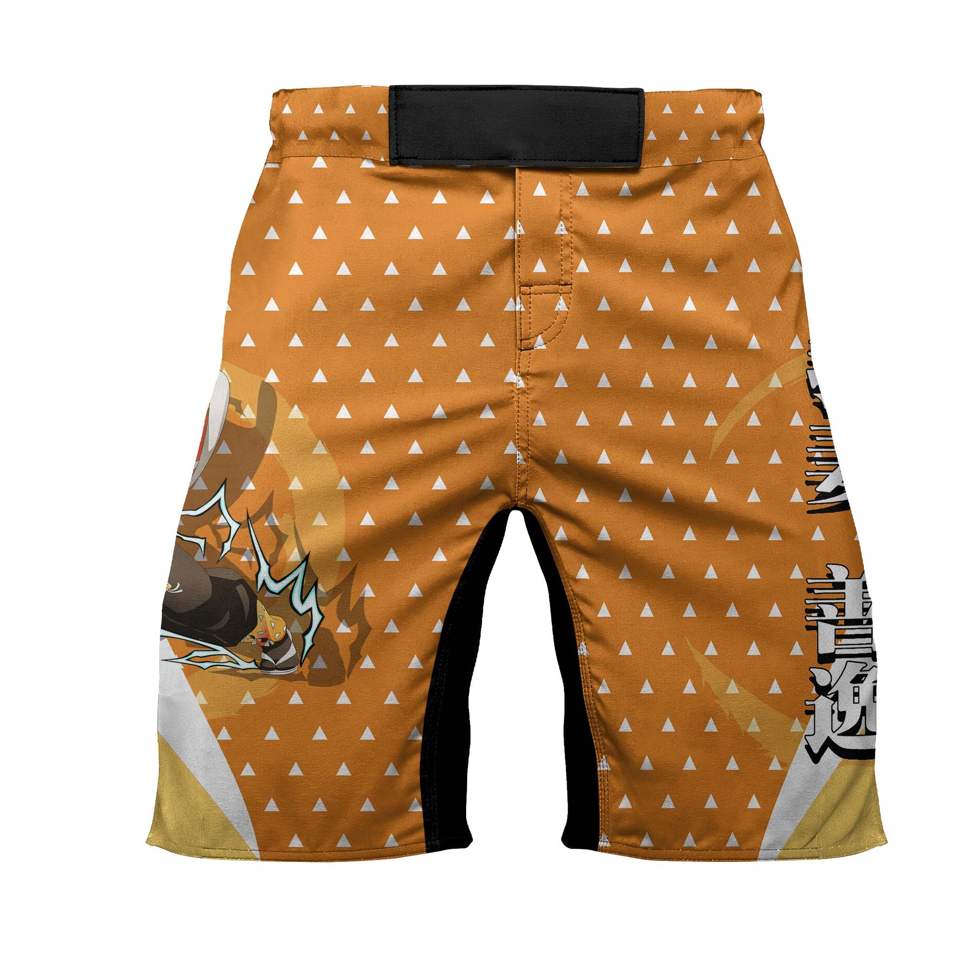 Kimetsu no Yaiba Agatsuma Zenitsu Fight Shorts