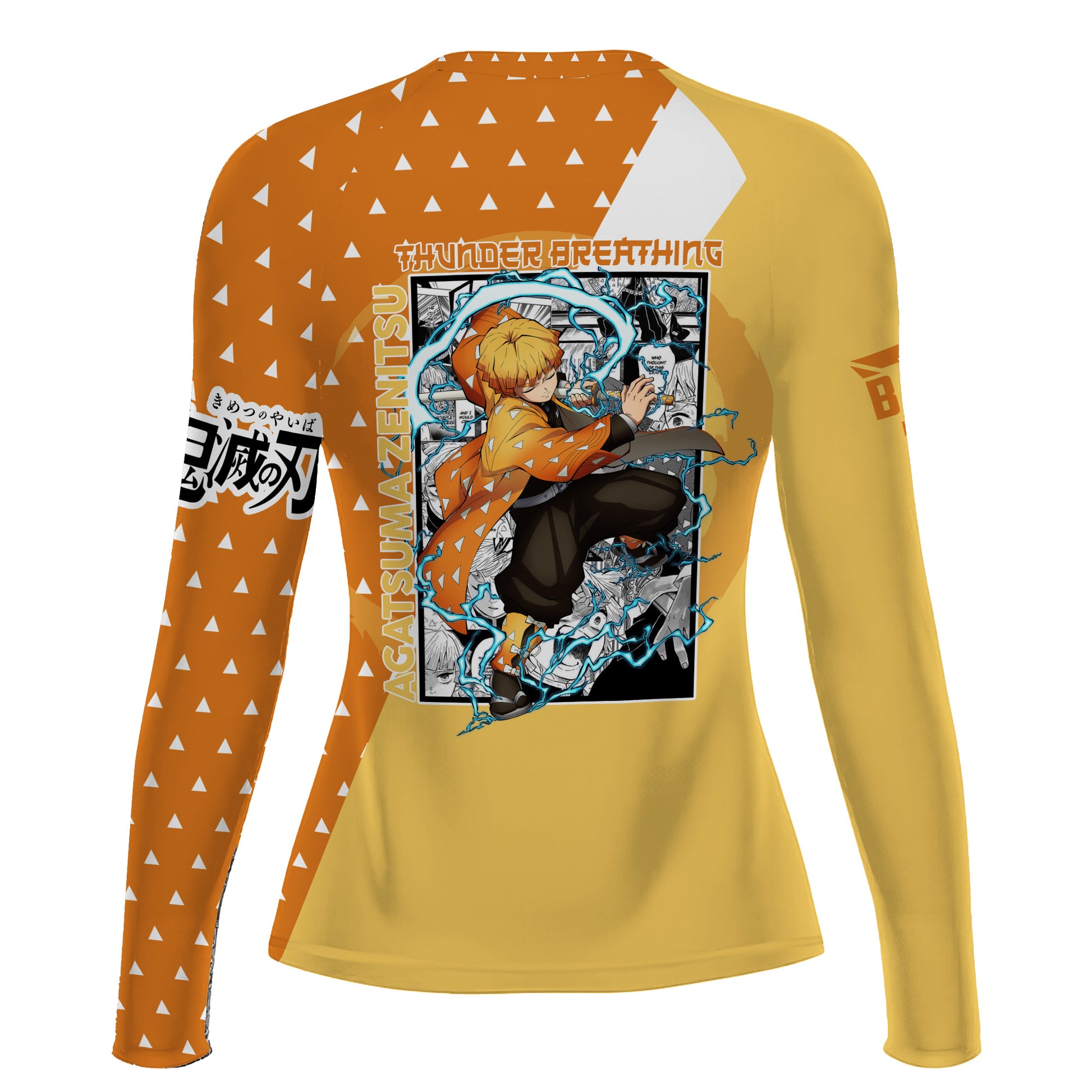 Kimetsu no Yaiba Agatsuma Zenitsu Rash Guard