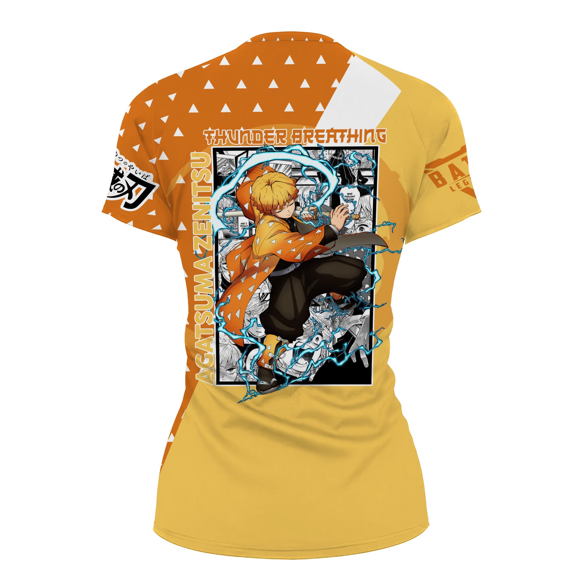 Kimetsu no Yaiba Agatsuma Zenitsu Rash Guard