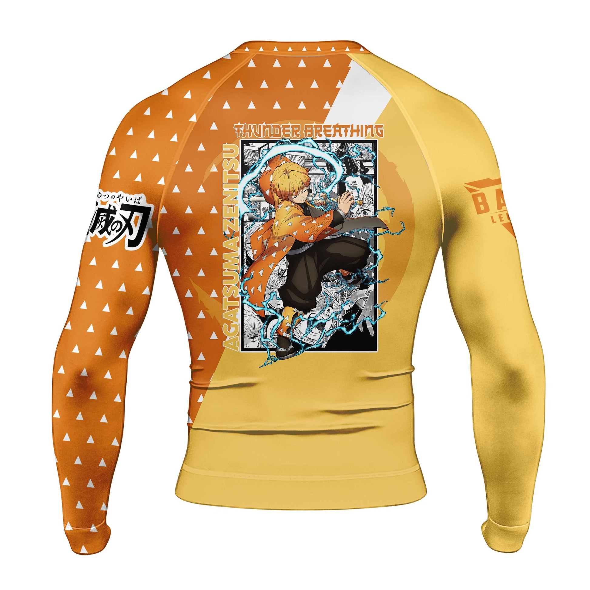 Kimetsu no Yaiba Agatsuma Zenitsu Rash Guard