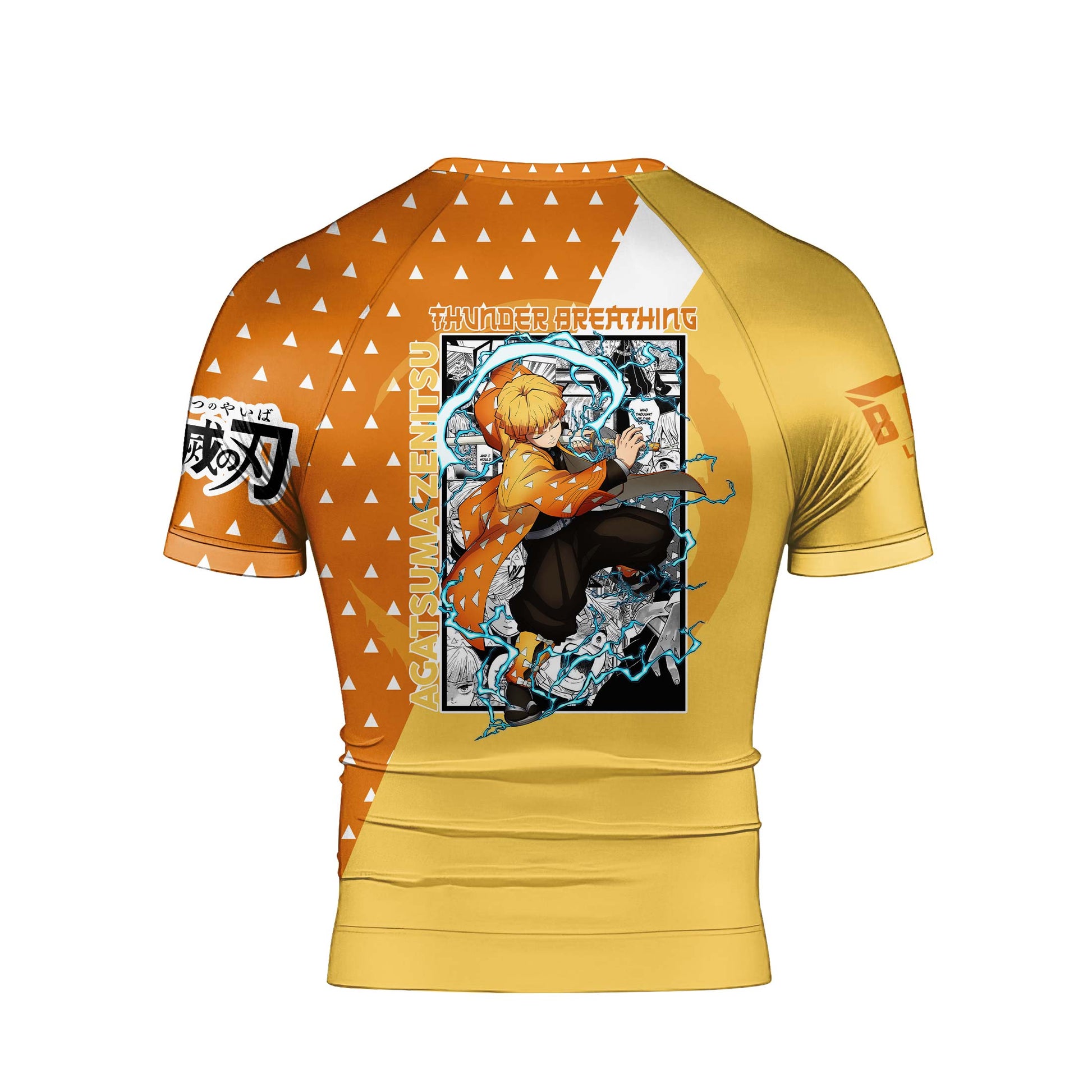 Kimetsu no Yaiba Agatsuma Zenitsu Rash Guard