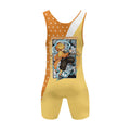Kimetsu no Yaiba Agatsuma Zenitsu Wrestling Singlet