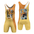 Kimetsu no Yaiba Agatsuma Zenitsu Wrestling Singlet