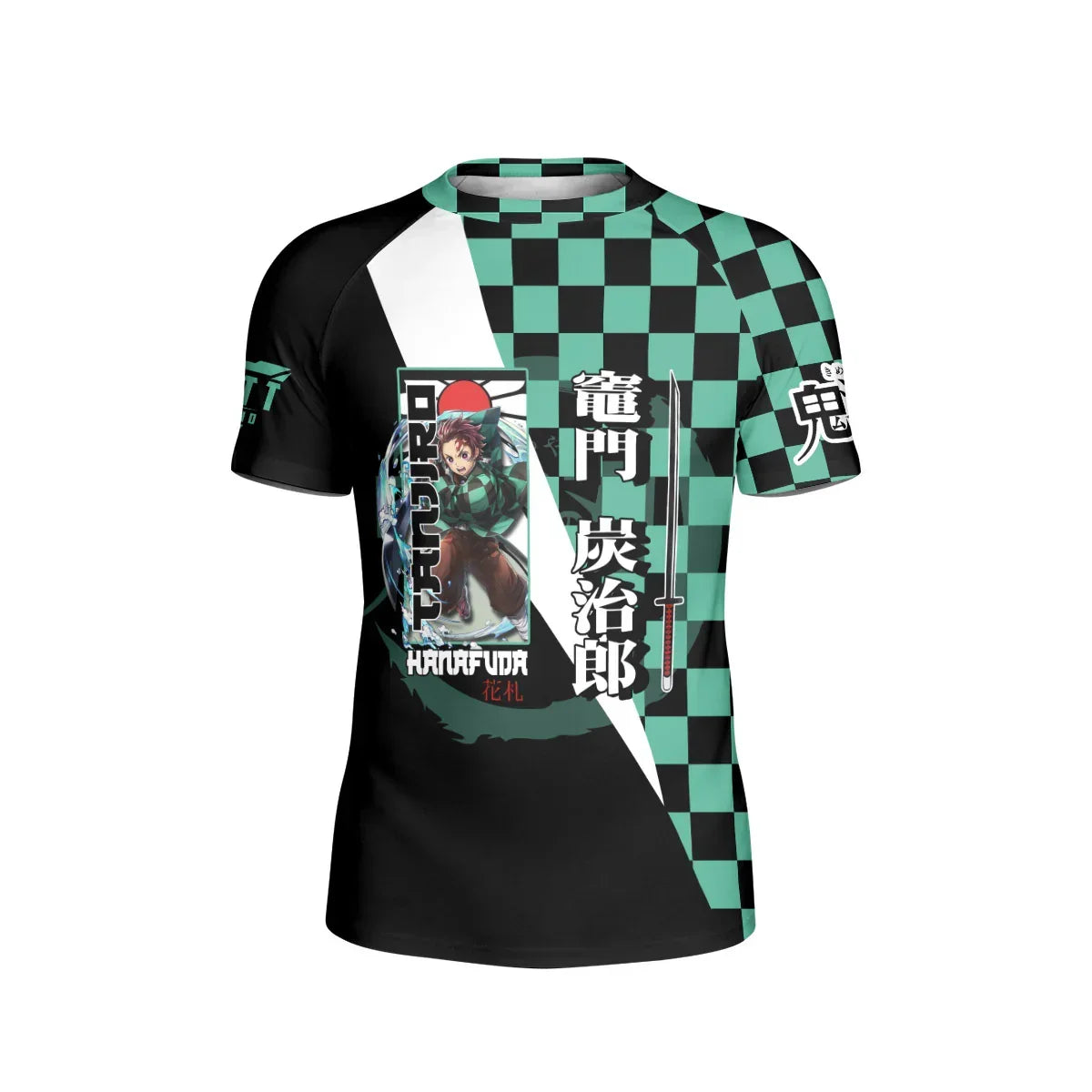 Kimetsu no Yaiba Tanjiro Hinokami Kagura Kids Rash Guard