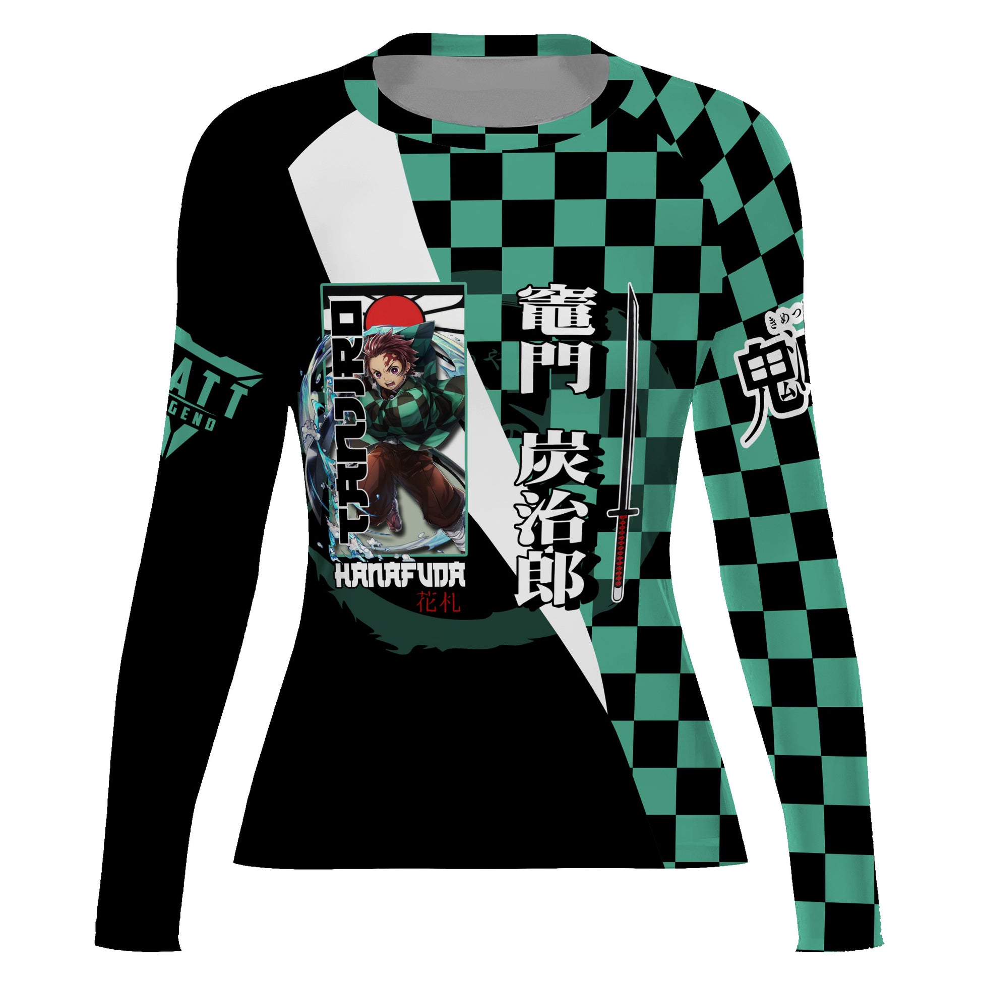 Kimetsu no Yaiba Tanjiro Hinokami Kagura Rash Guard