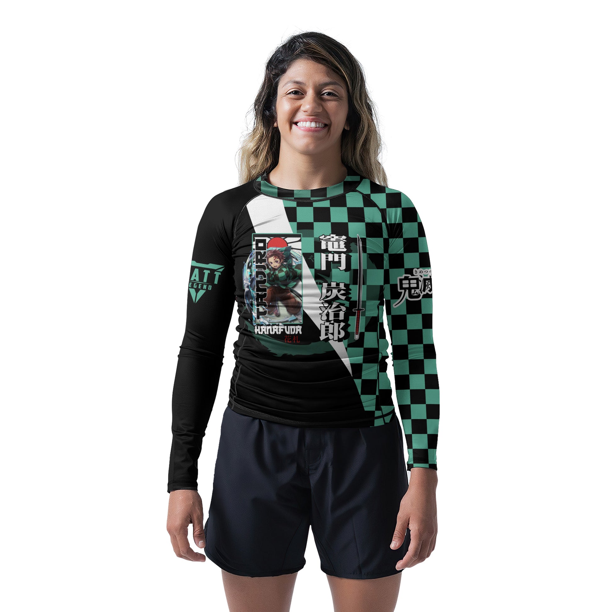 Kimetsu no Yaiba Tanjiro Hinokami Kagura Rash Guard