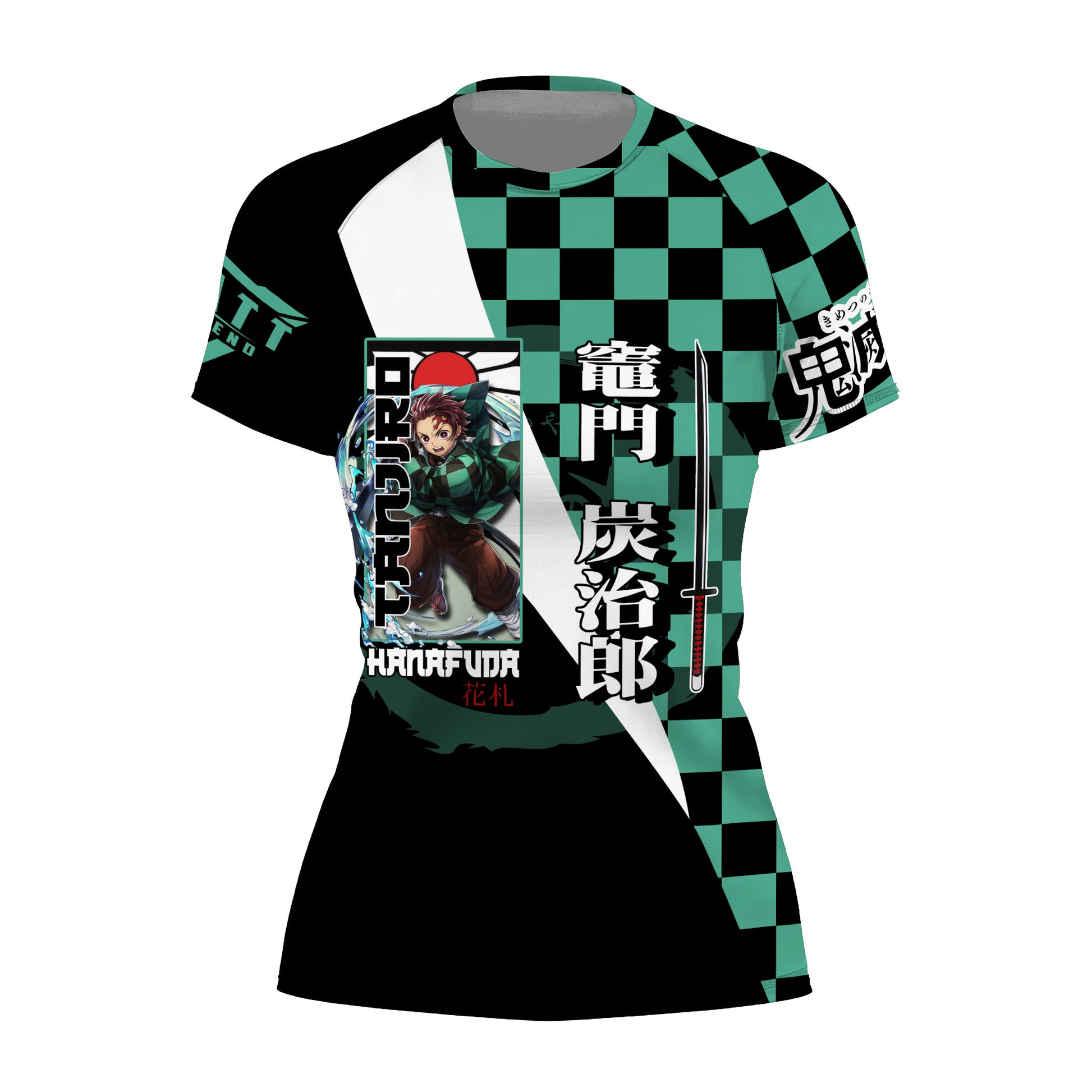 Kimetsu no Yaiba Tanjiro Hinokami Kagura Rash Guard