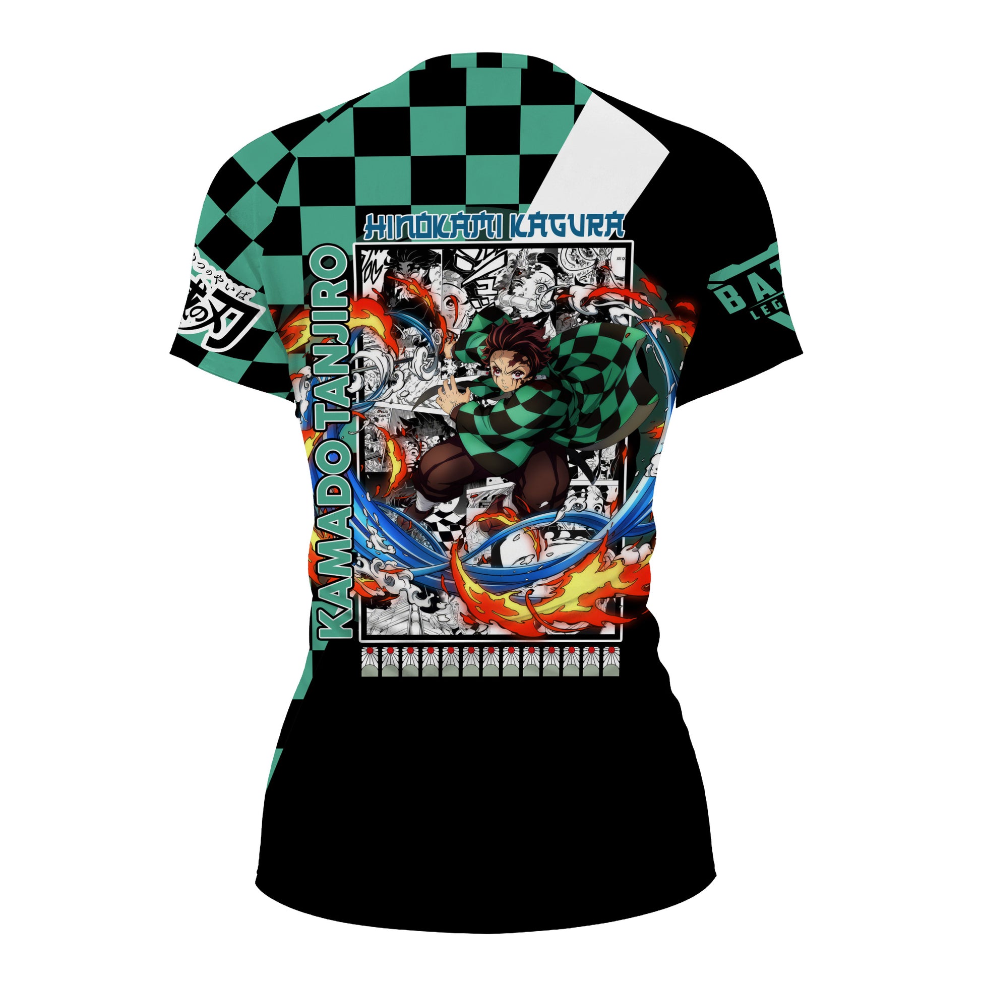 Kimetsu no Yaiba Tanjiro Hinokami Kagura Rash Guard