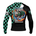 Kimetsu no Yaiba Tanjiro Hinokami Kagura Rash Guard