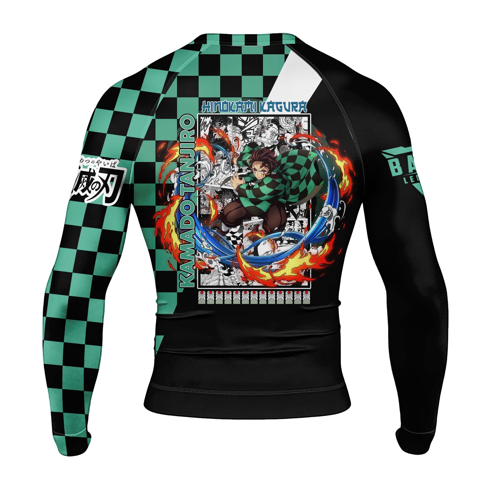Kimetsu no Yaiba Tanjiro Hinokami Kagura Rash Guard