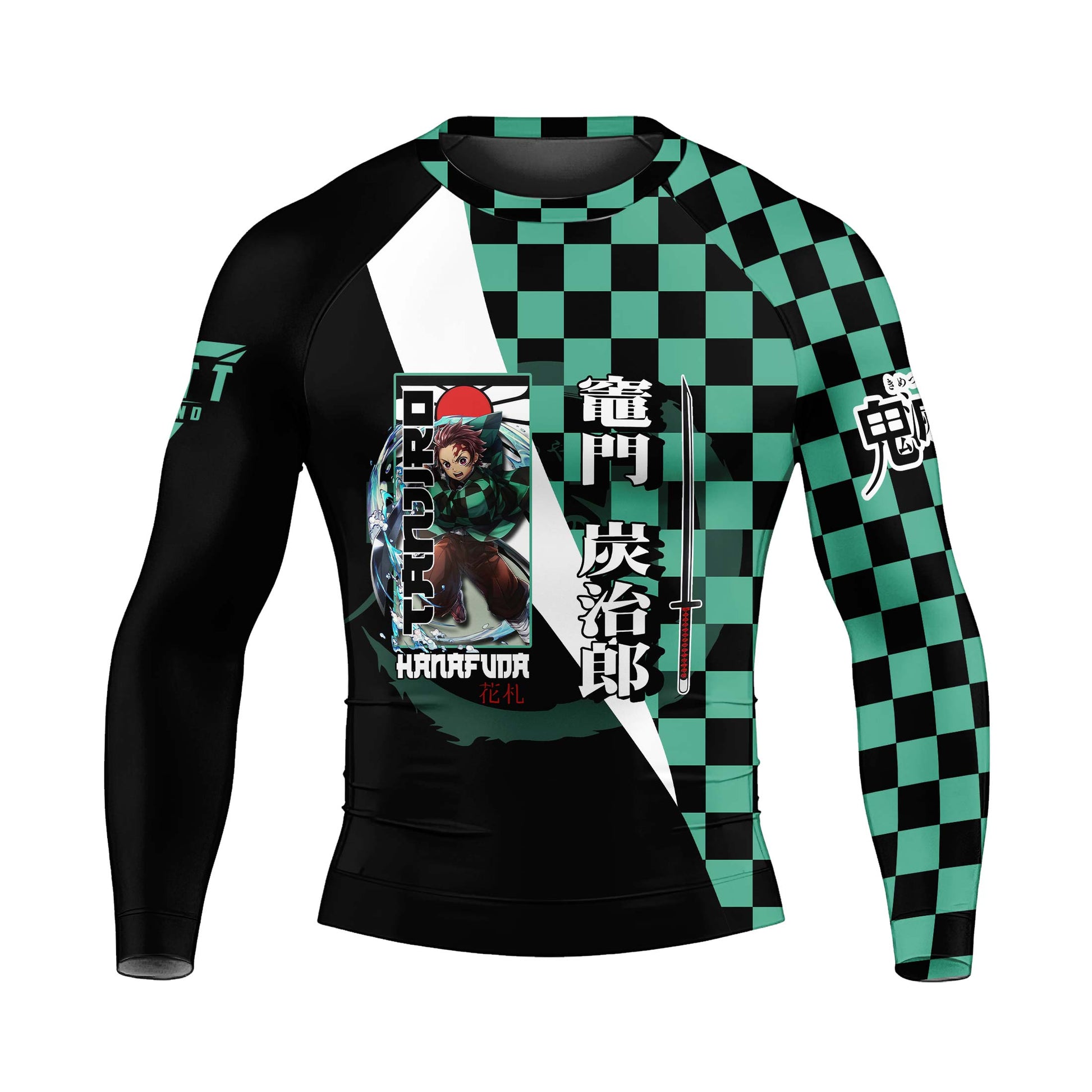 Kimetsu no Yaiba Tanjiro Hinokami Kagura Rash Guard