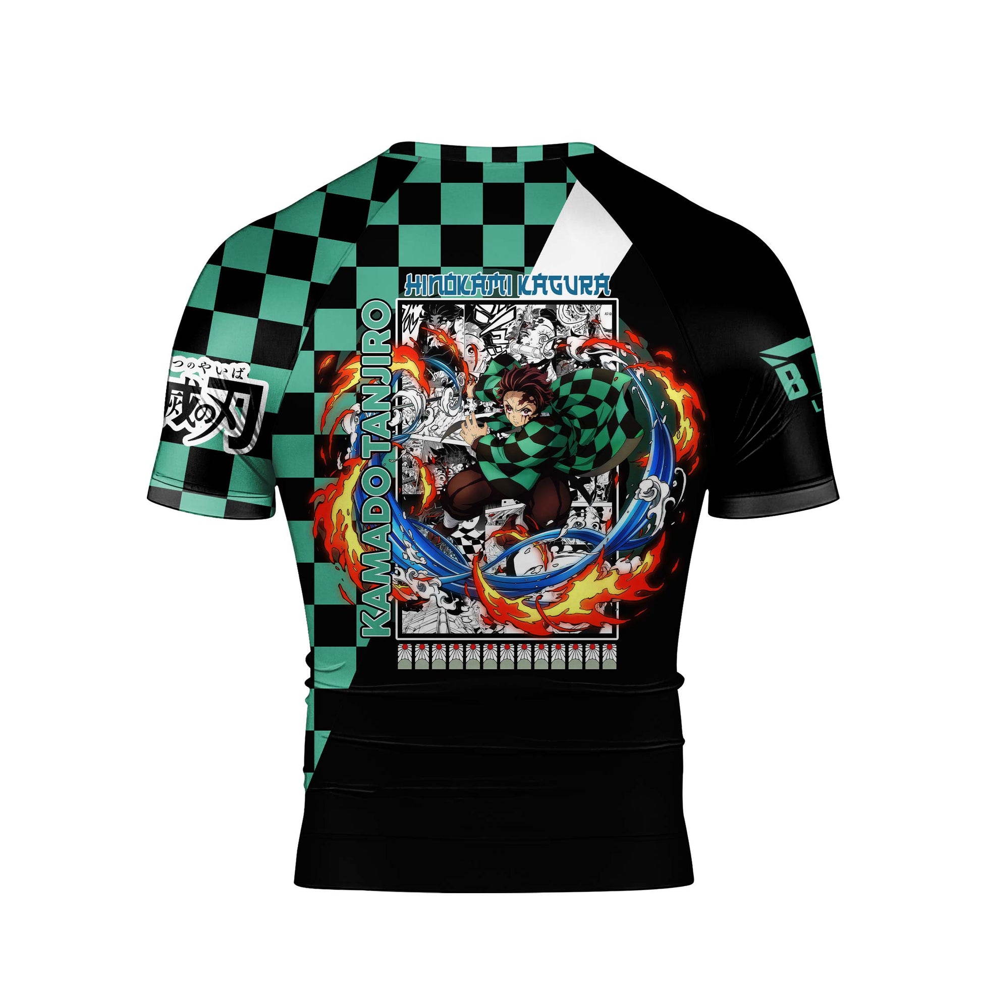 Kimetsu no Yaiba Tanjiro Hinokami Kagura Rash Guard