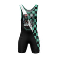 Kimetsu no Yaiba Tanjiro Hinokami Kagura Wrestling Singlet