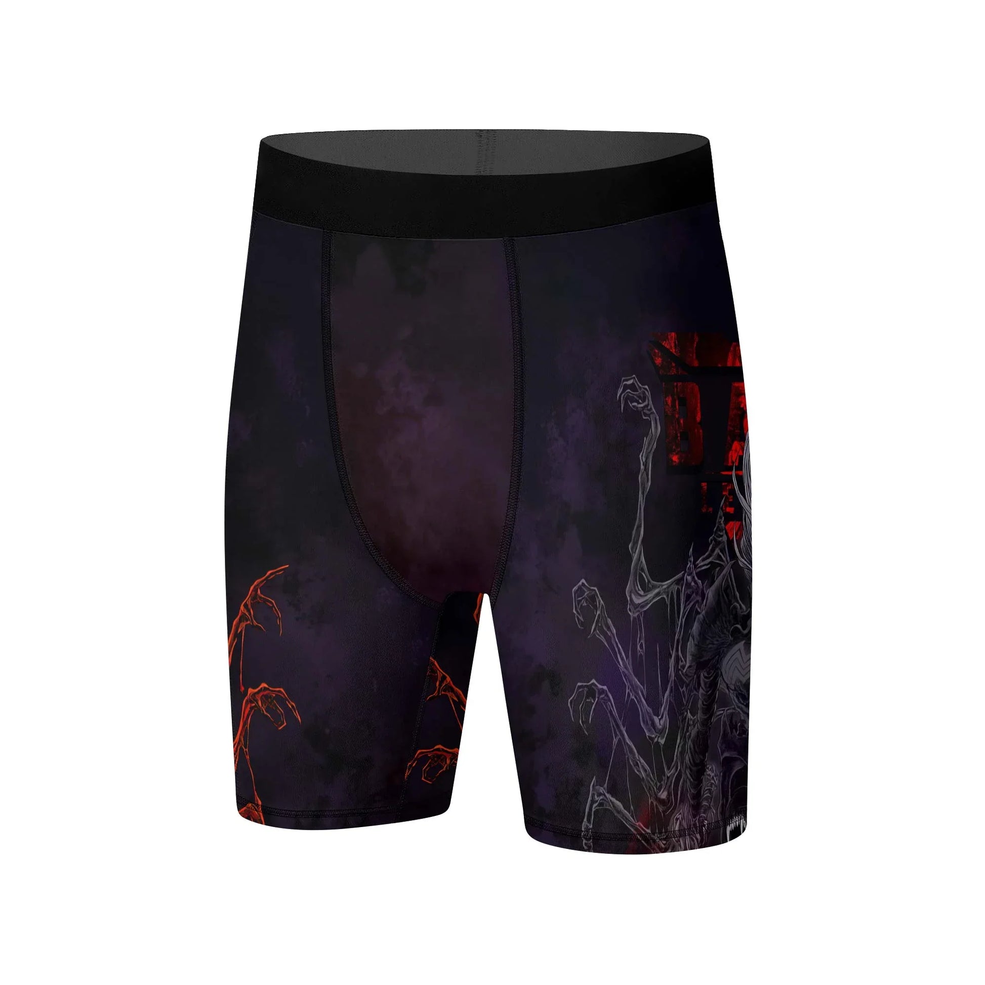 King in Black Compression Shorts