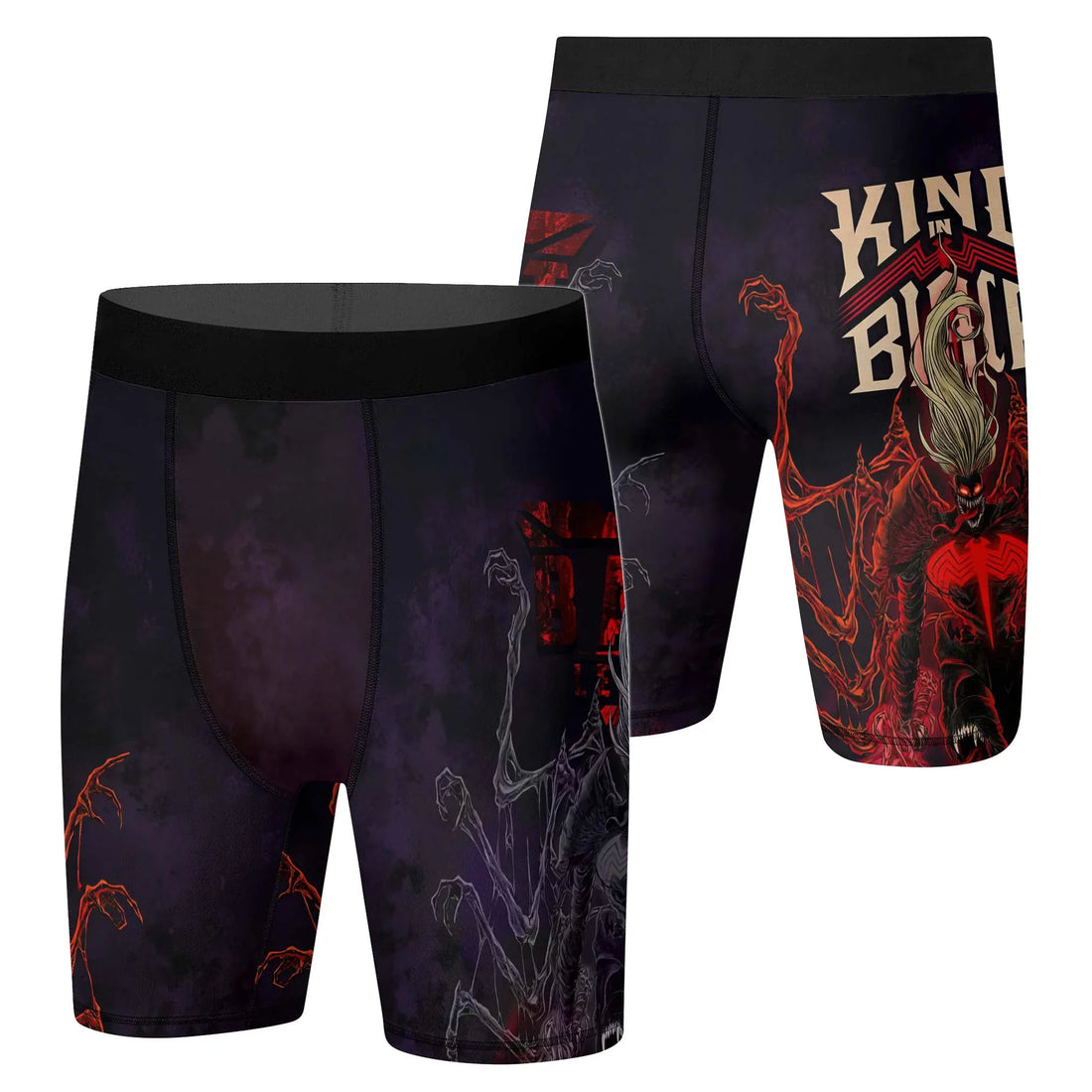 King in Black Compression Shorts
