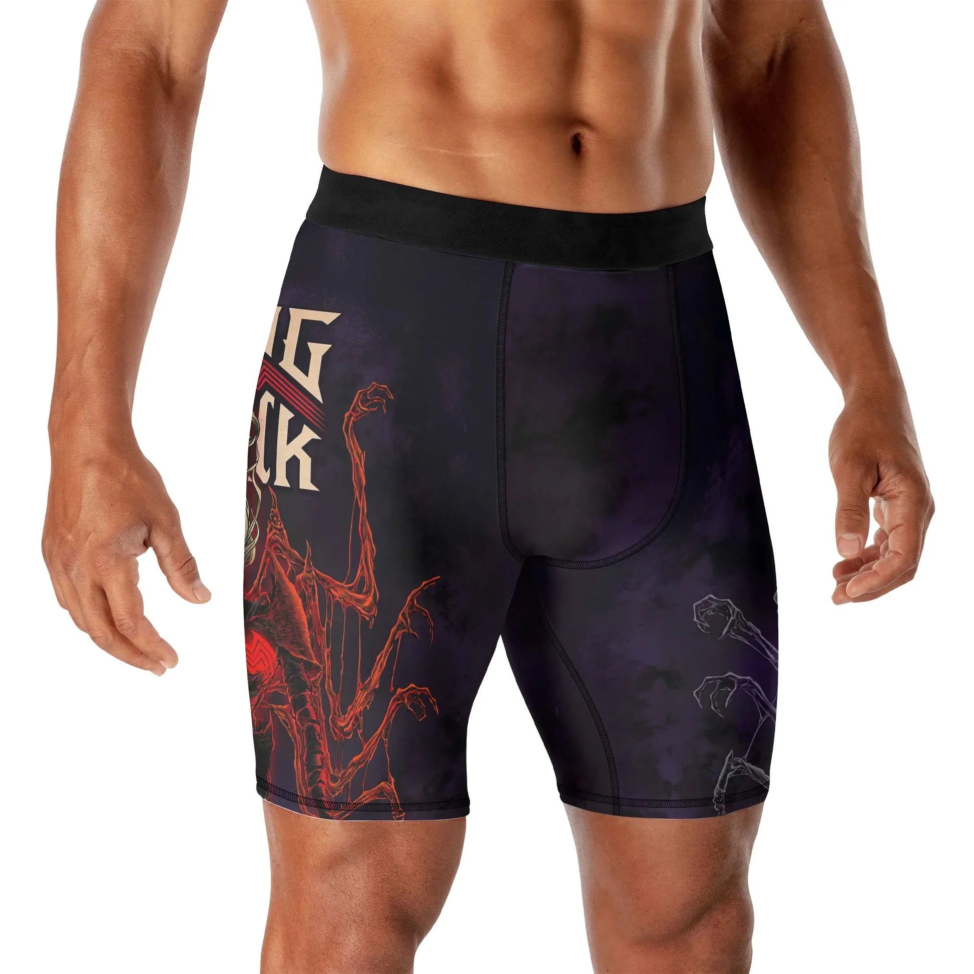 King in Black Compression Shorts