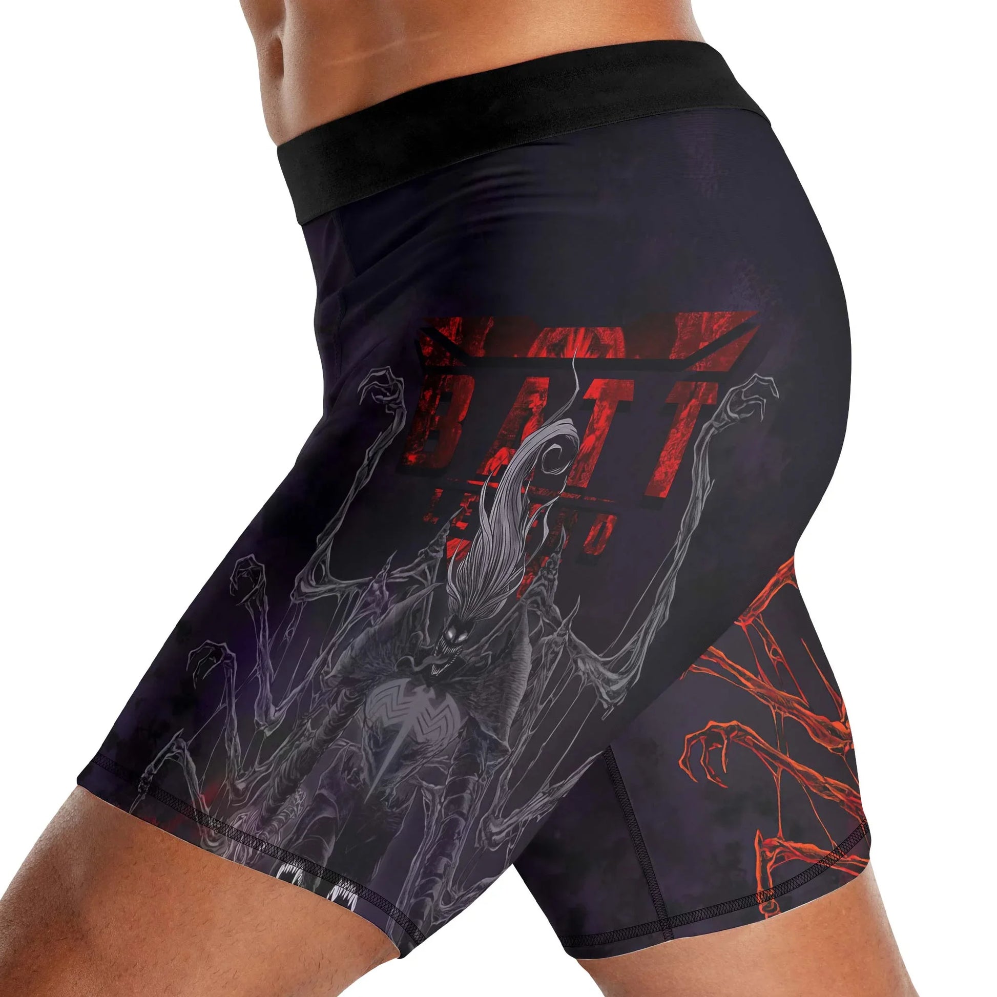 King in Black Compression Shorts