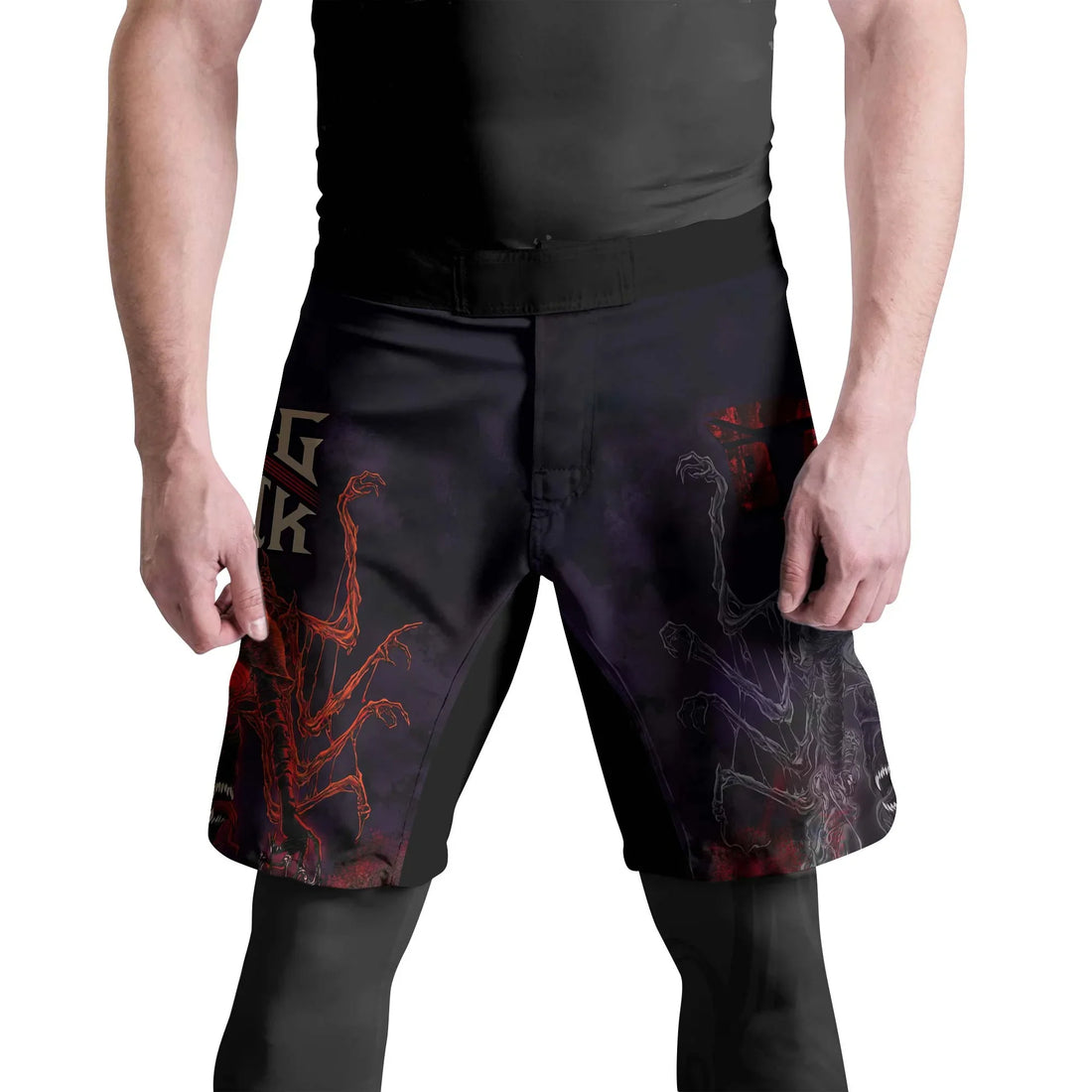 King in Black Fight Shorts