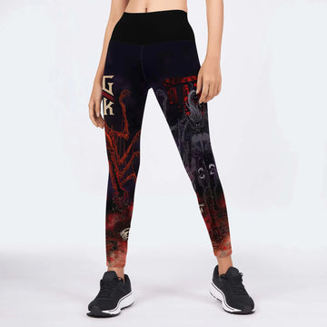 King in Black Leggings