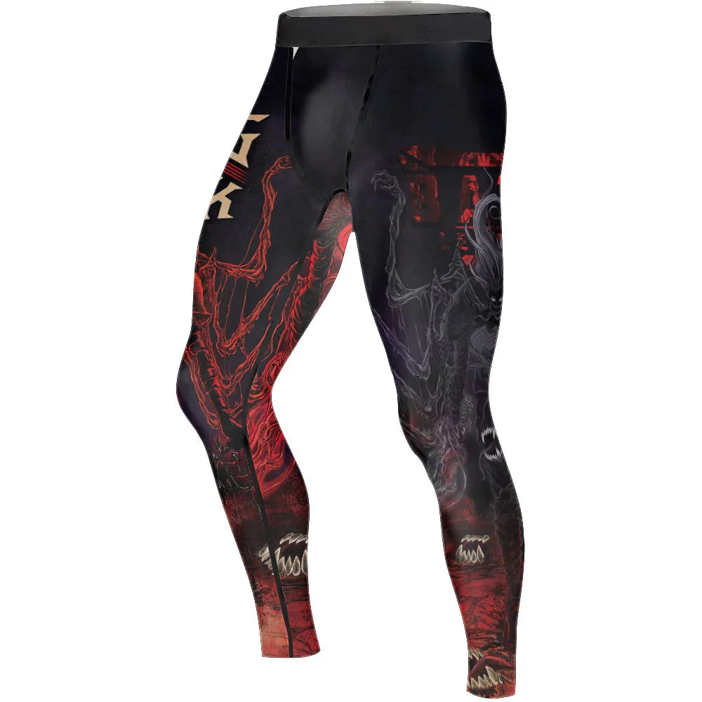 King in Black Men's Compression Leggings