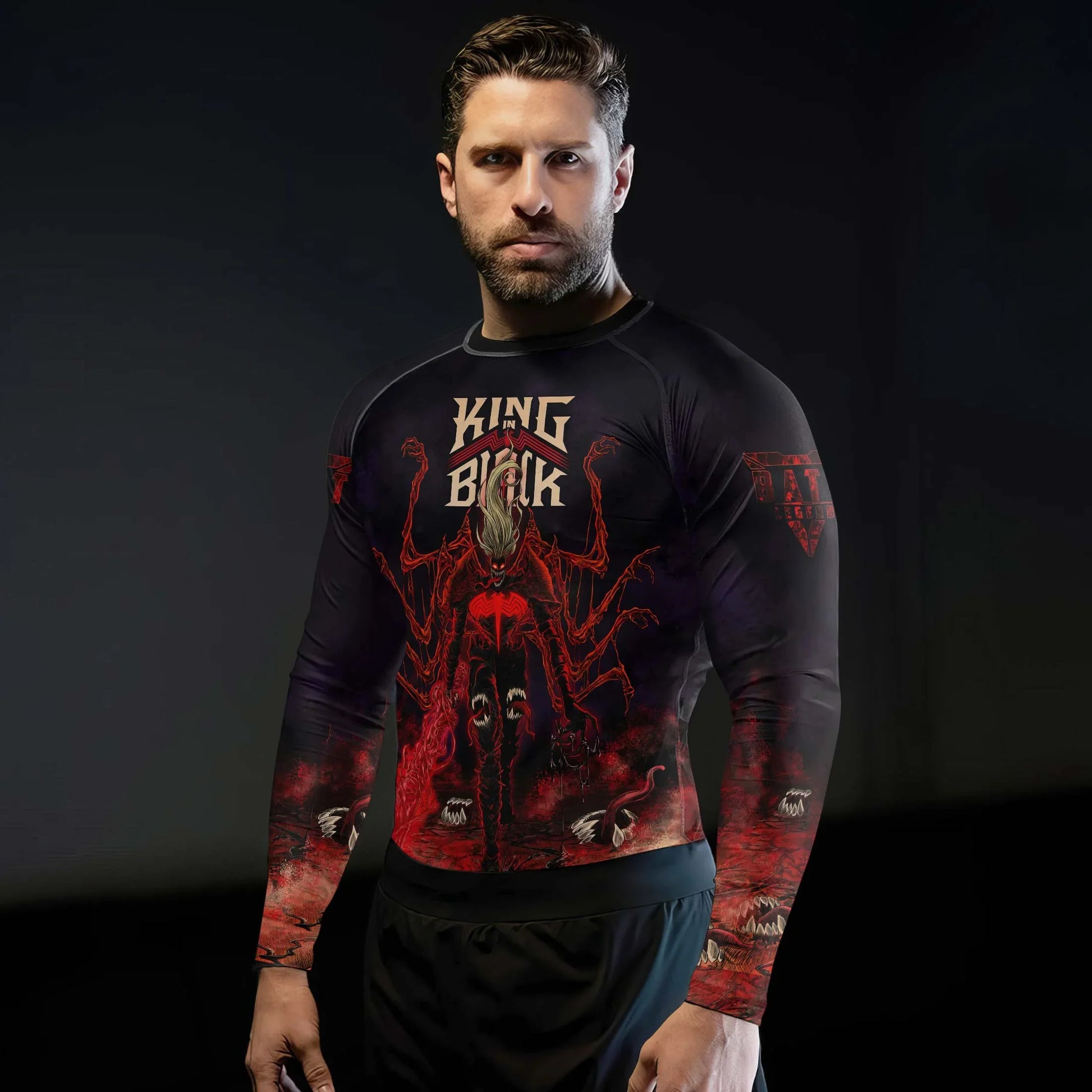 King in Black Rash Guard