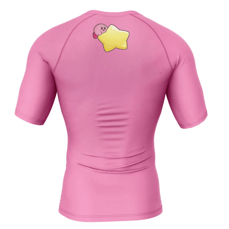 Kirby's adventure Kirby Face Rash Guard