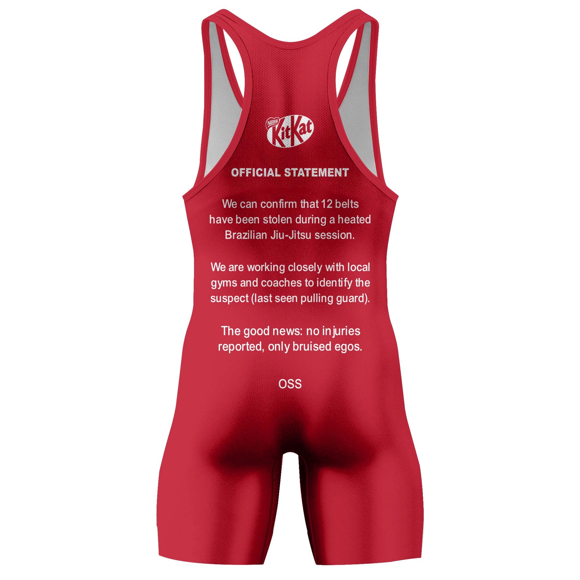 KitKat BJJ Wrestling Singlet