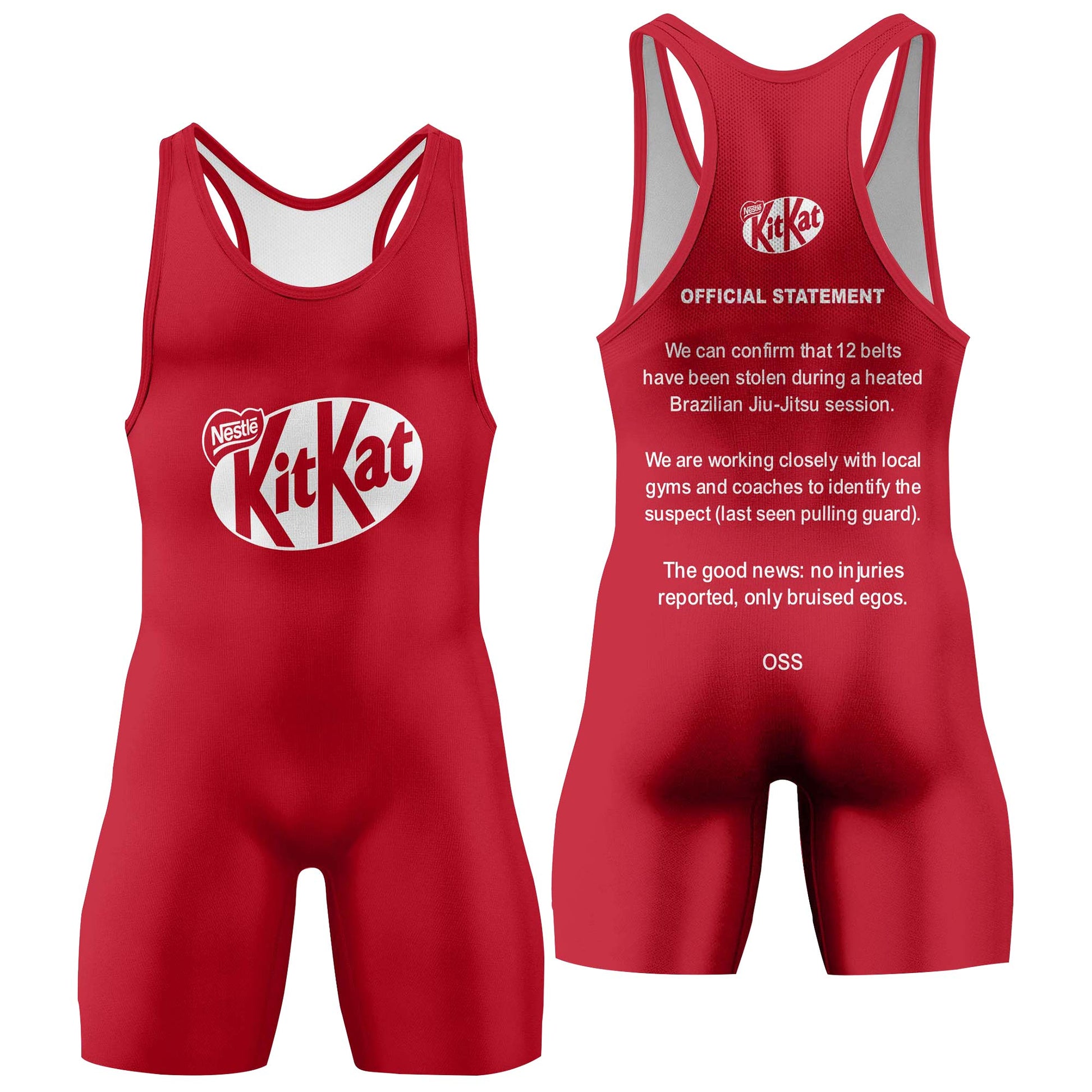 KitKat BJJ Wrestling Singlet