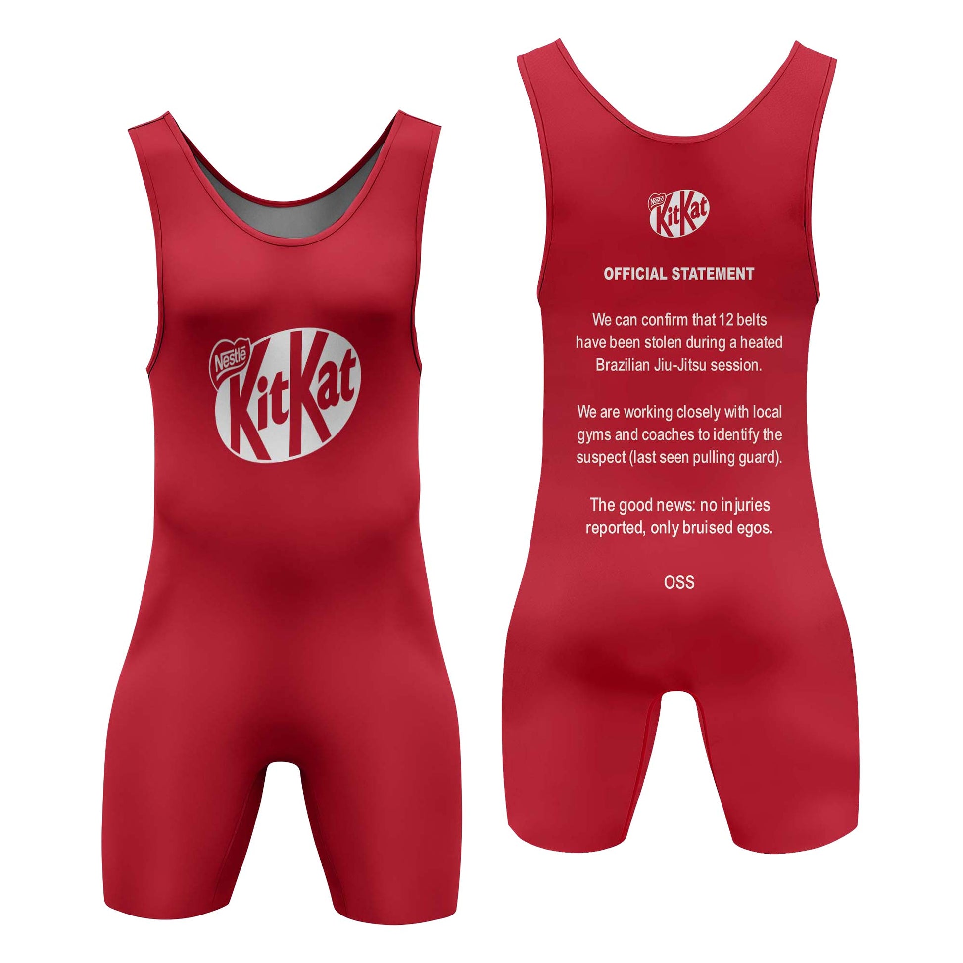 KitKat BJJ Wrestling Singlet