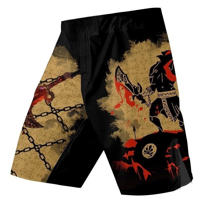 Kratos Ghost of Sparta Fight Shorts