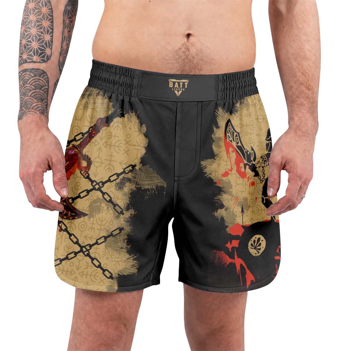 Kratos Ghost of Sparta Grappling Shorts