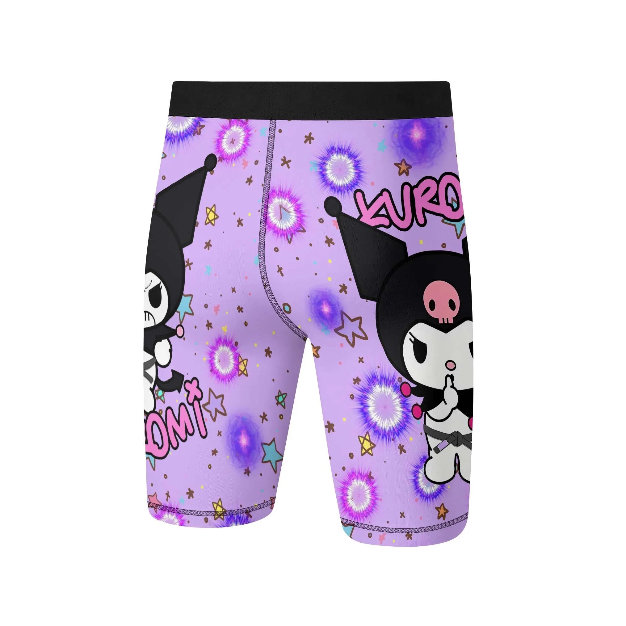 Kuromi Compression Shorts - Stretch & Breathability