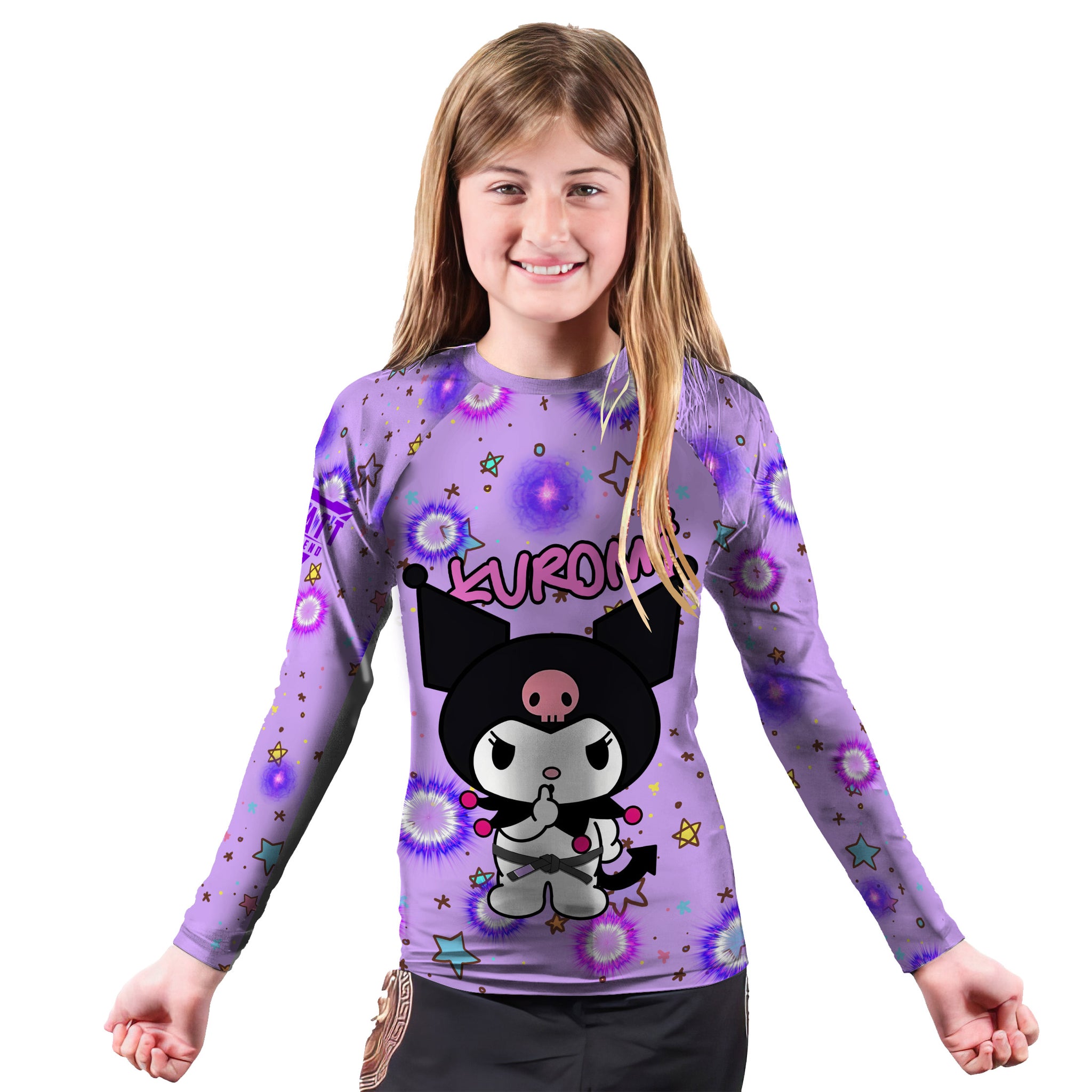 Kuromi Kids Rash Guard