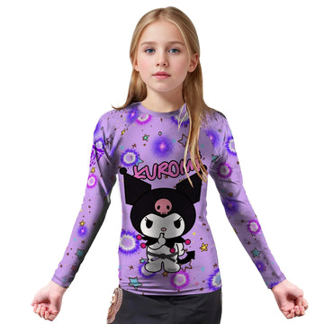 Kuromi Kids Rash Guard