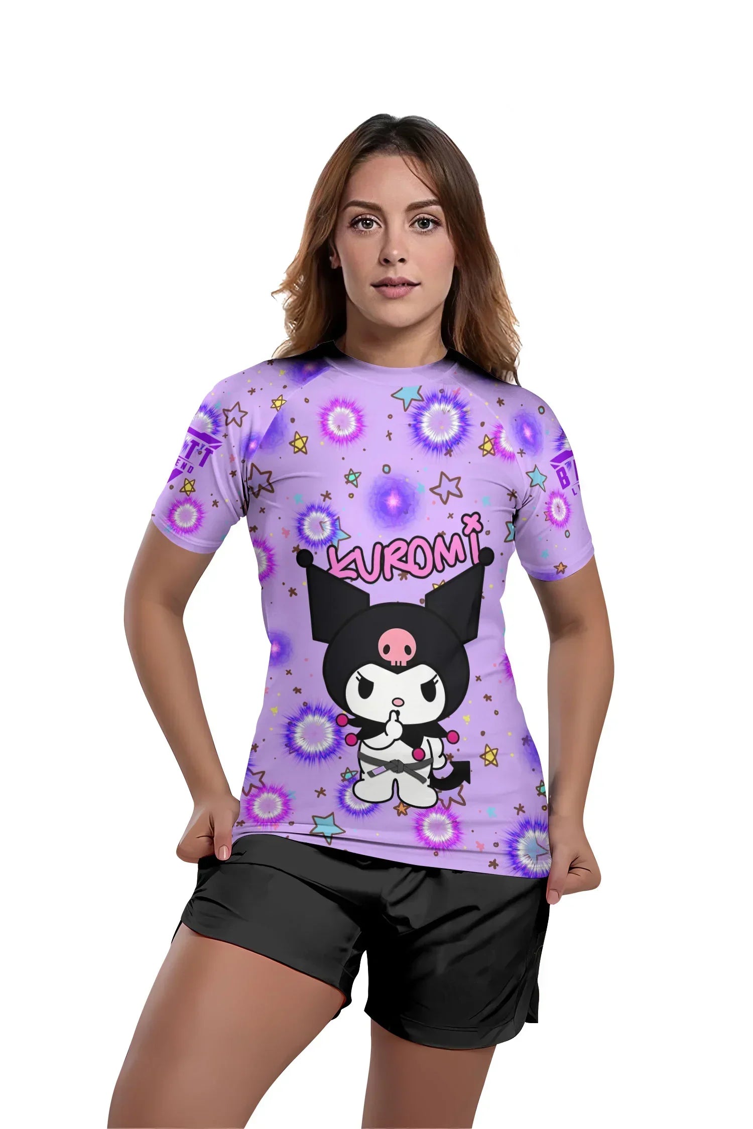 Kuromi Rash Guard - Versatile Athletic Wear