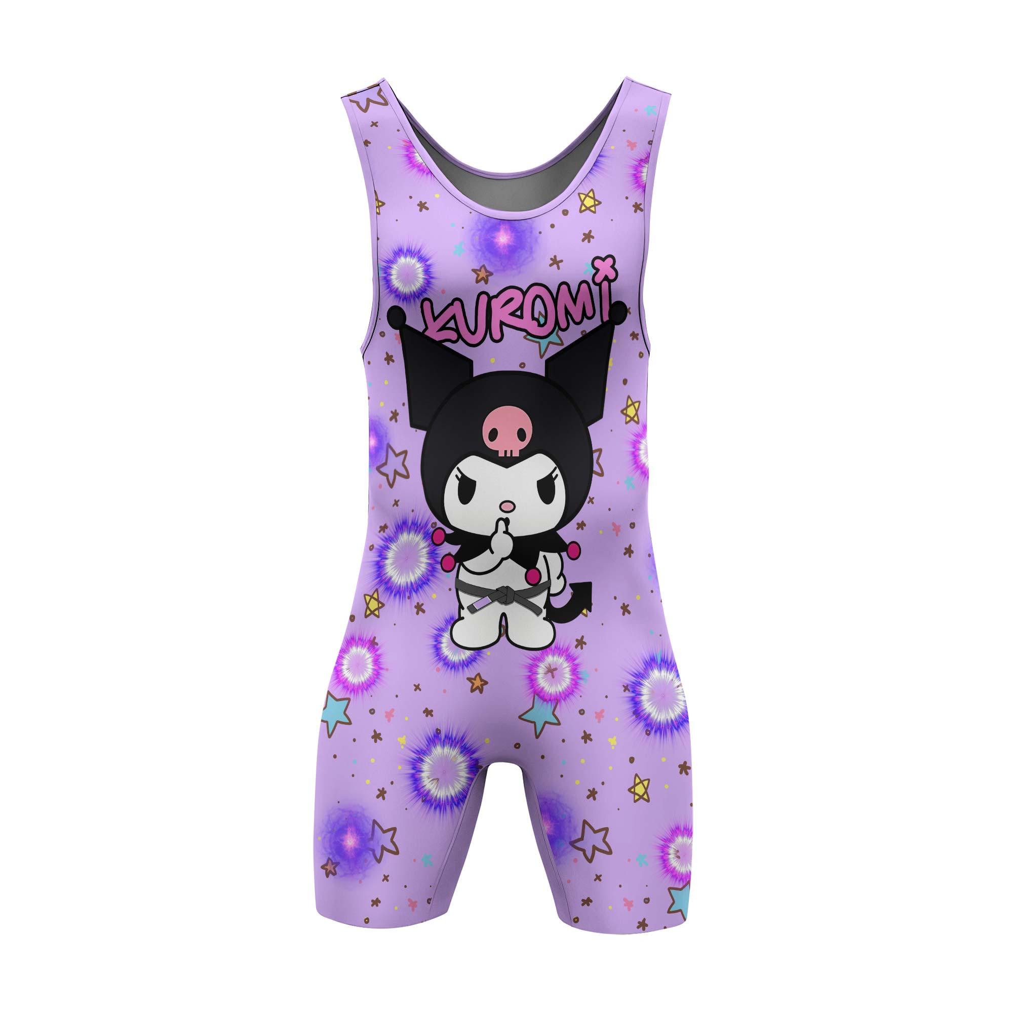 Kuromi Wrestling Singlet - Dynamic Athletic Wear