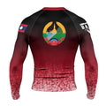 Laos Halftone Rash Guard
