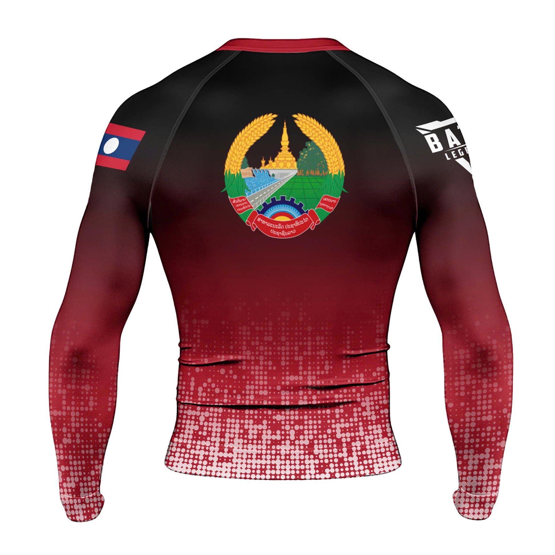 Laos Halftone Rash Guard