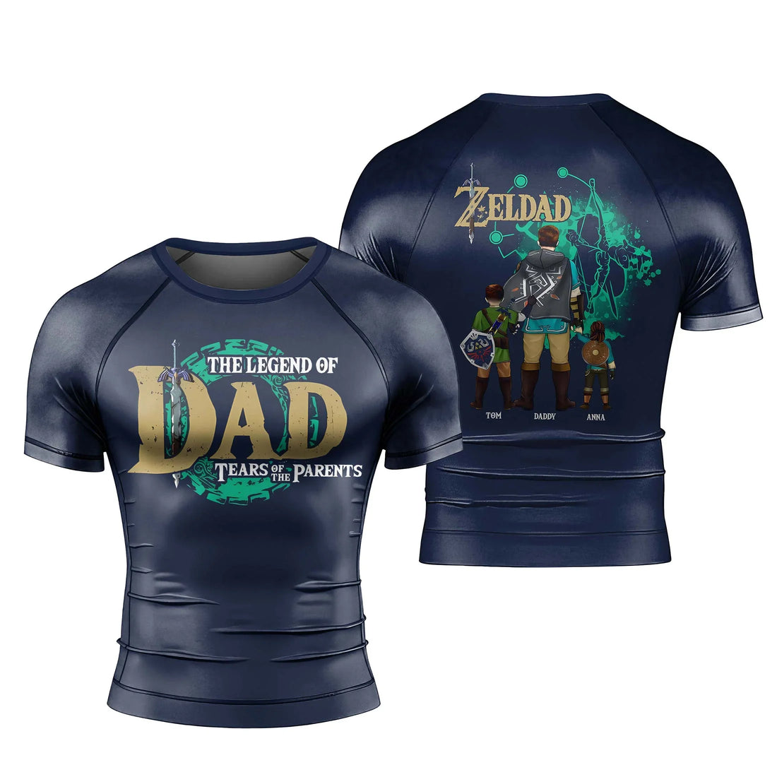 Legend of Dad Rash Guard