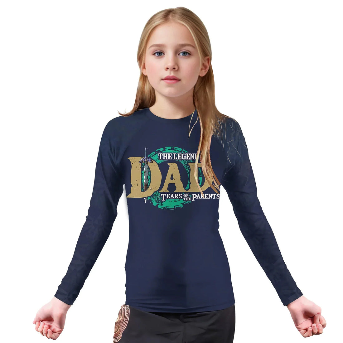 Legend of ZelDad Kids Rash Guard