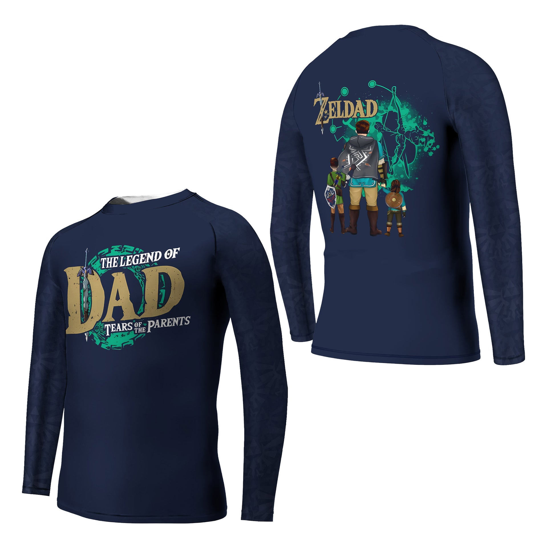Legend of ZelDad Kids Rash Guard