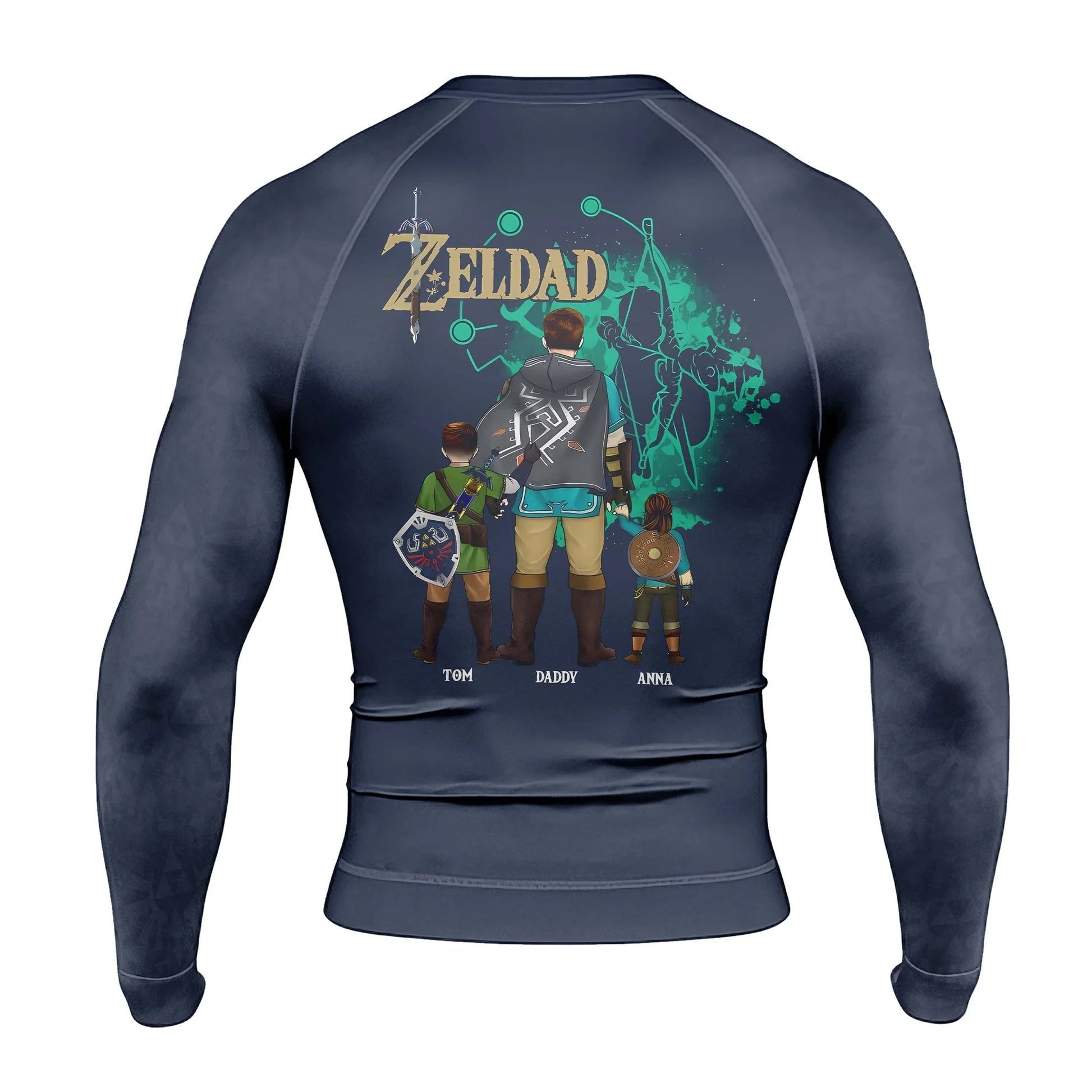 Legend of ZelDad Rash Guard