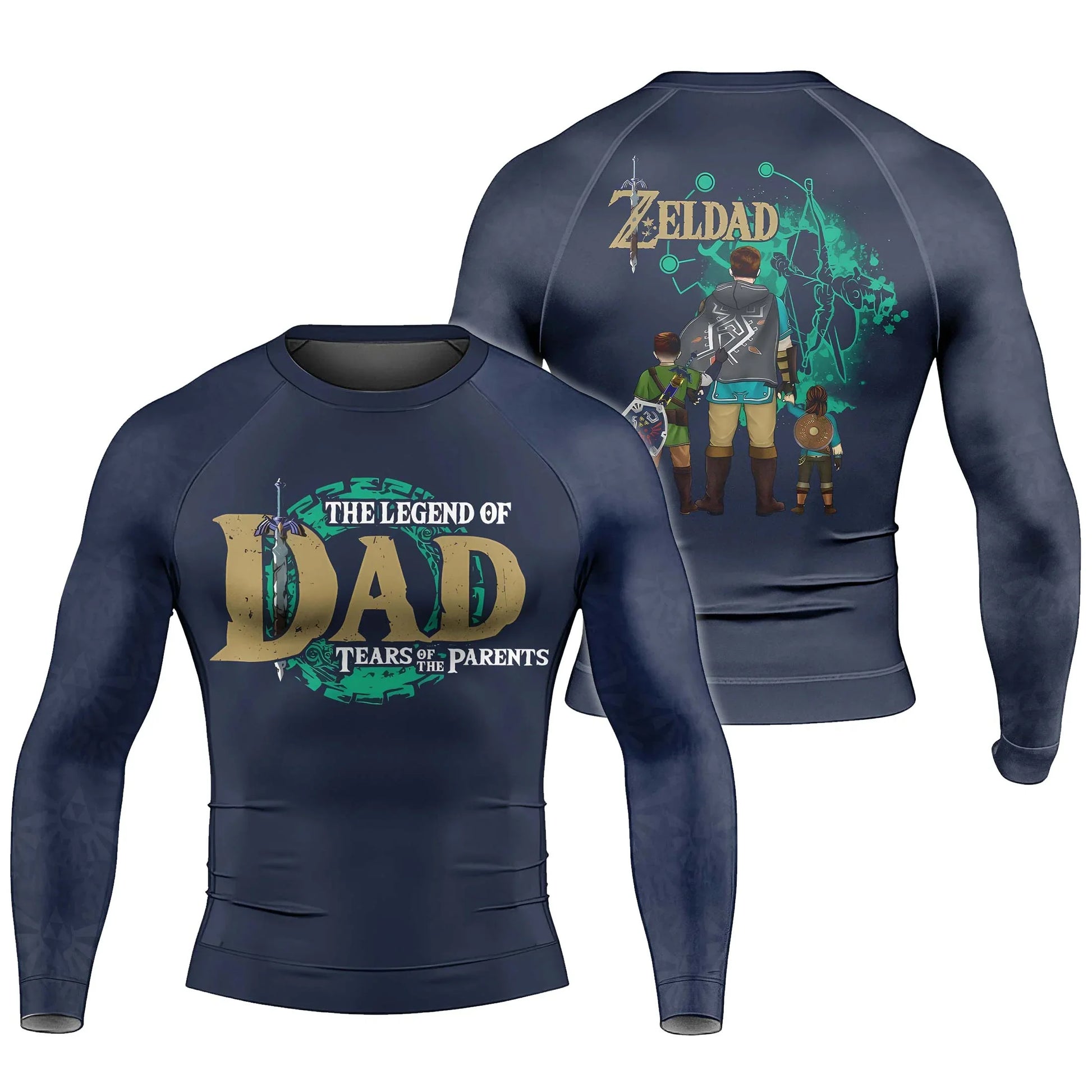 Legend of ZelDad Rash Guard