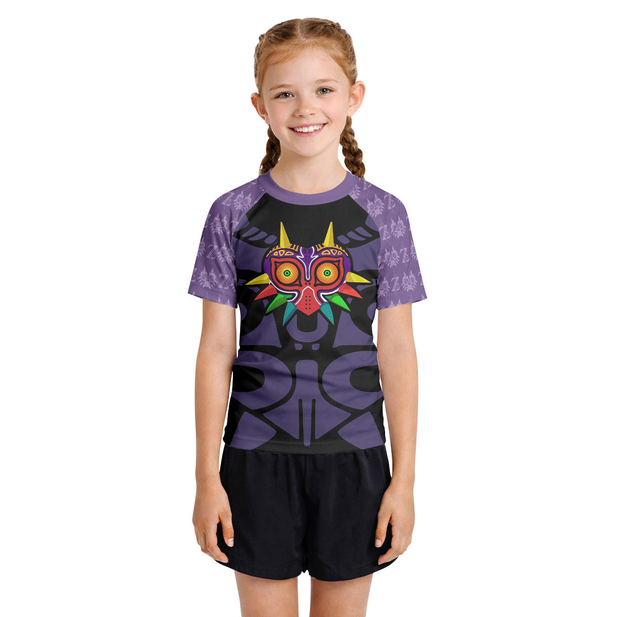 Legend of Zelda Majora's Mask Kids Rash Guard