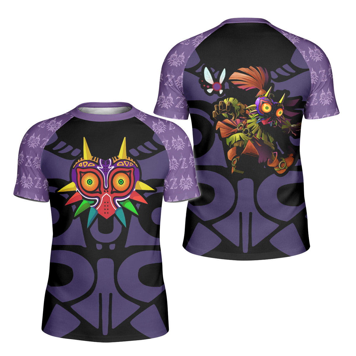 Legend of Zelda Majora's Mask Kids Rash Guard