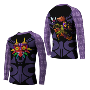Legend of Zelda Majora's Mask Kids Rash Guard