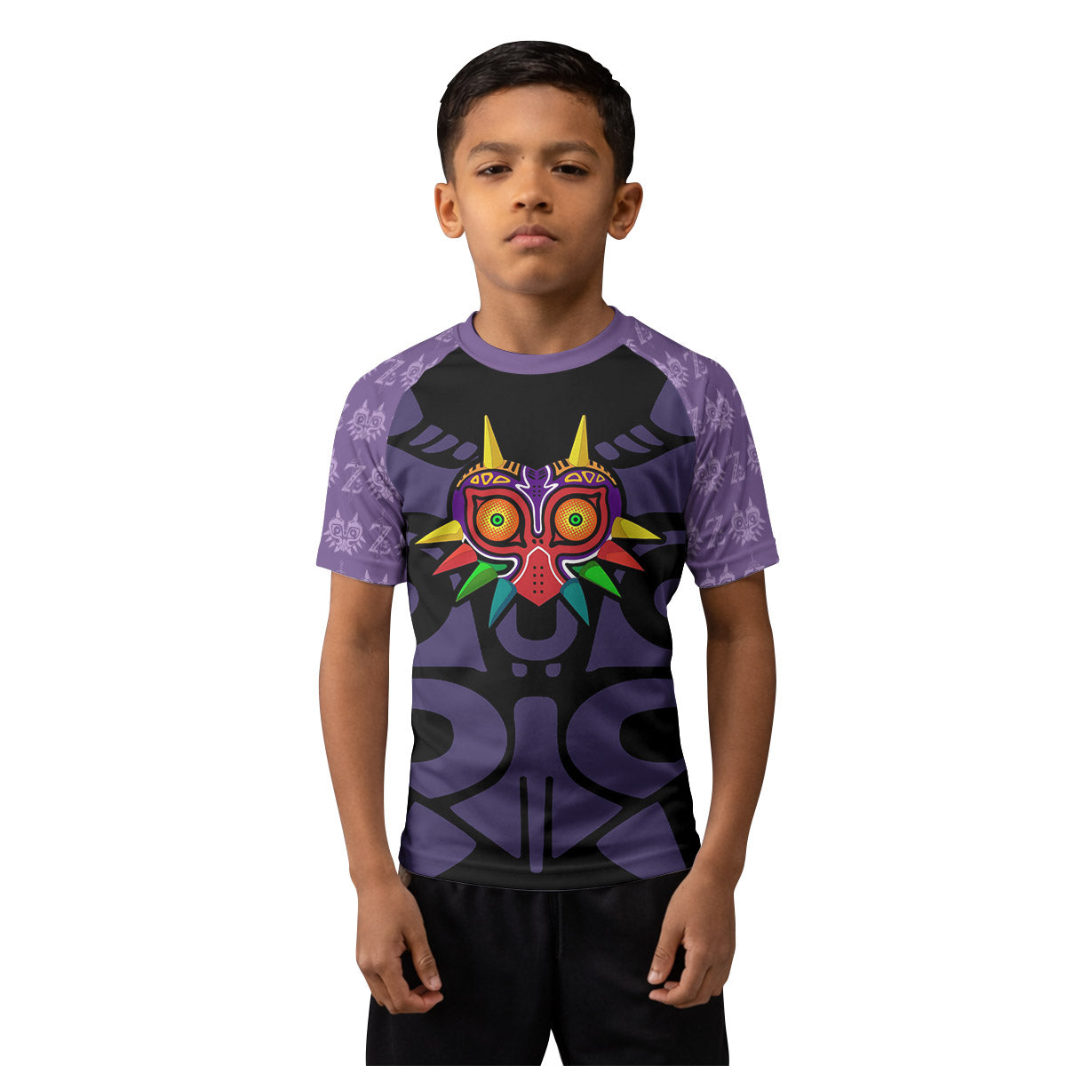 Legend of Zelda Majora's Mask Kids Rash Guard