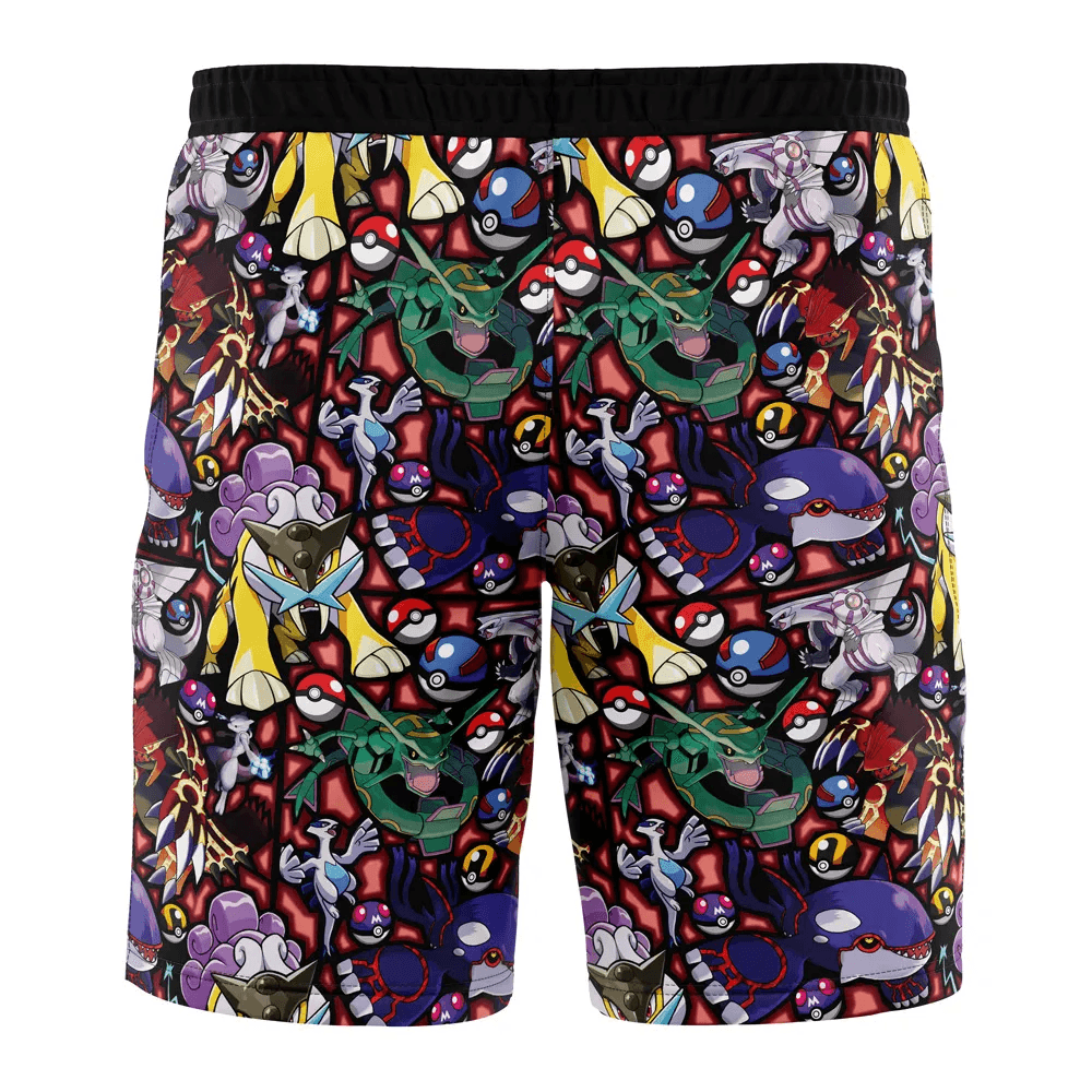 Legendary Pokemon Swim Trunks