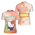 Let's Roll With Hello Kitty Kids Rash Guard