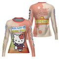 Let's Roll With Hello Kitty Rash Guard